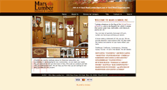 Desktop Screenshot of marslumber.com